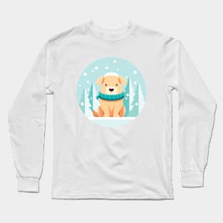 Winter season Dog outdoor Long Sleeve T-Shirt